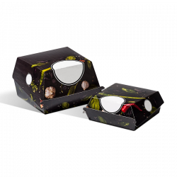 Cajas para hamburguesas personalizadas con...