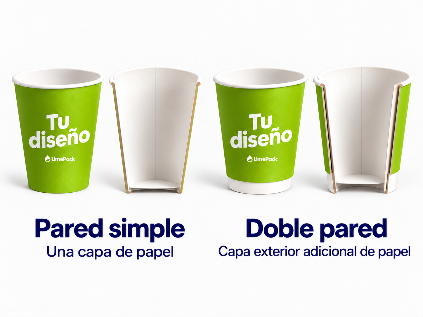 limepack-single-double-wall-spanish-logo-corrected.png	Vasos de papel de pared simple y doble en corte, con la capa exterior adicional que termina por encima de la base.